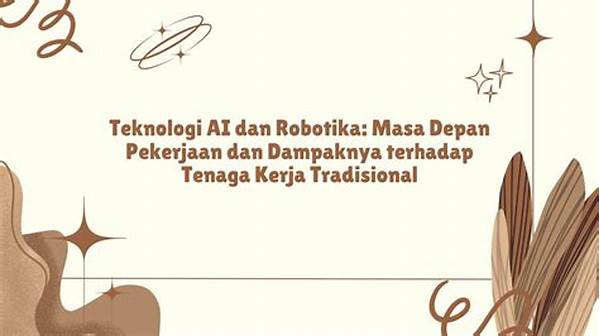 Dampak Robotika Terhadap Produktivitas Kerja