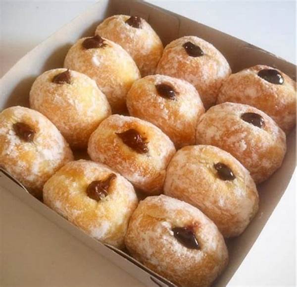 Donat Dengan Isi Cokelat Lumer