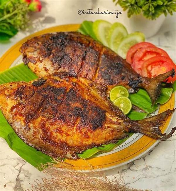 Ikan Panggang Dengan Bumbu Alami