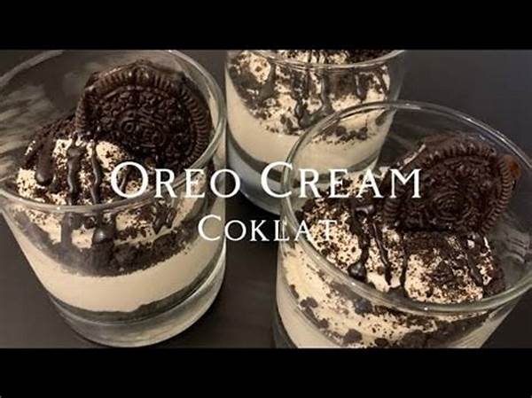 Inspirasi Dessert Oreo Super Cepat.