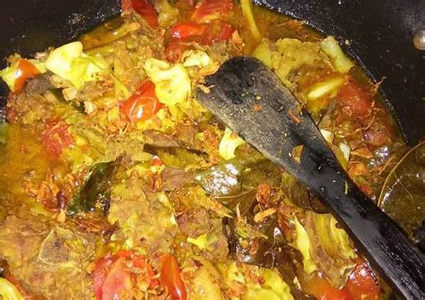 Langkah Membuat Tongseng Kambing Solo