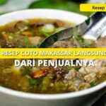 Langkah Mudah Kuah Coto Kental