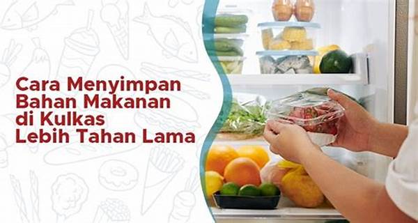 Menyimpan Bahan Makanan Murah