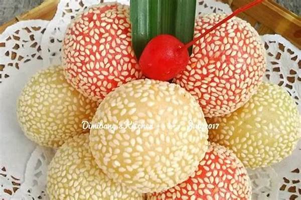 Onde-onde Wijen Dengan Isi Manis