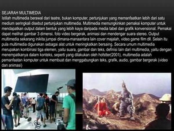 Penggunaan Multimedia Dalam Sejarah
