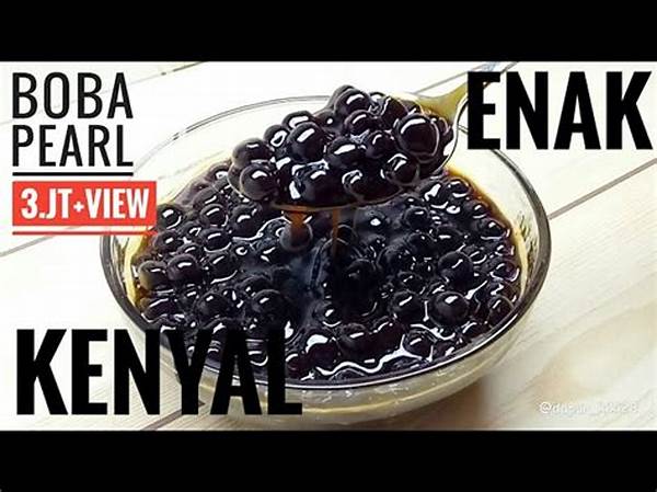 Rahasia Boba Kenyal Sempurna