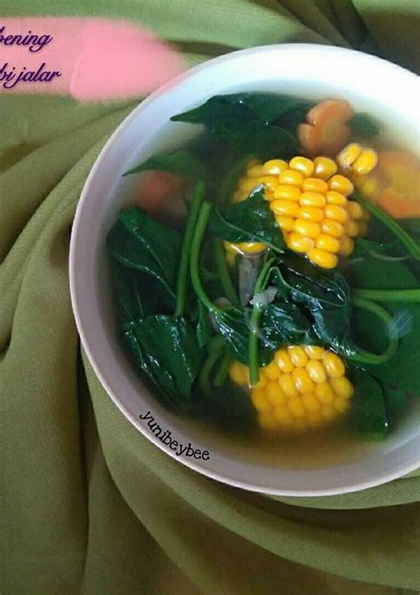 Sayur Bening Ubi Jalar
