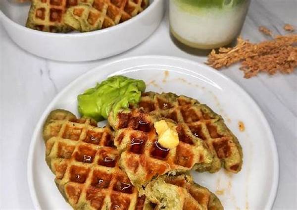 Sensasi Croffle Saus Matcha Kekinian
