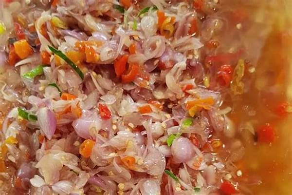 Sensasi Pedas Sambal Matah