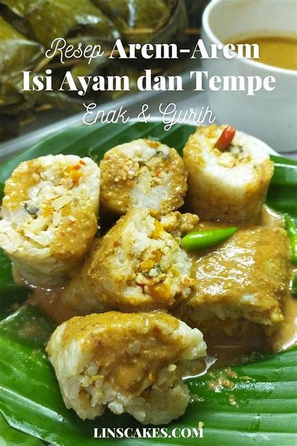 Arem-arem Isi Kari Ayam