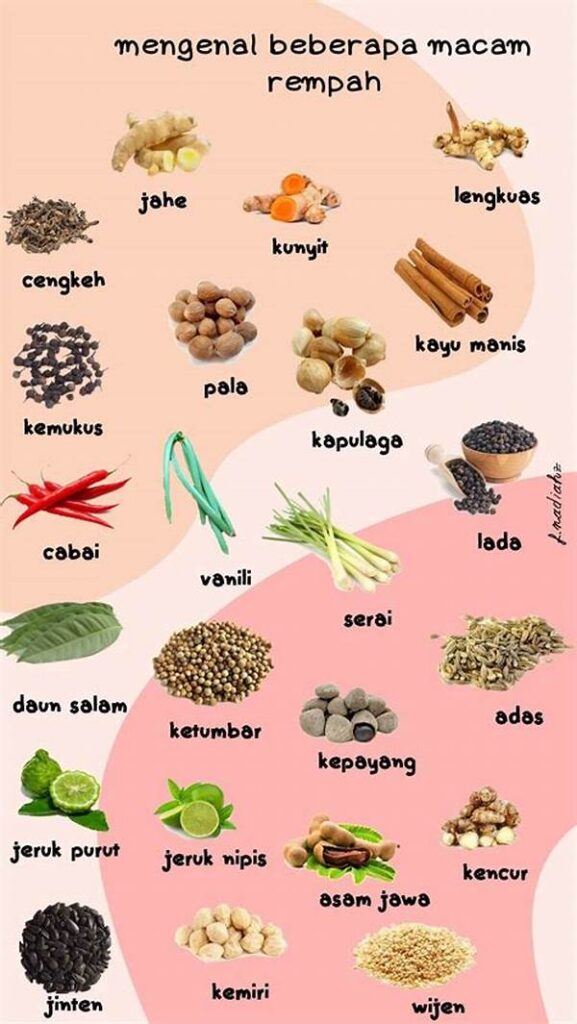 Bahan Bumbu Rempah Asli