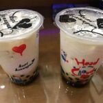 Boba Susu Dengan Boba Rasa Kelapa
