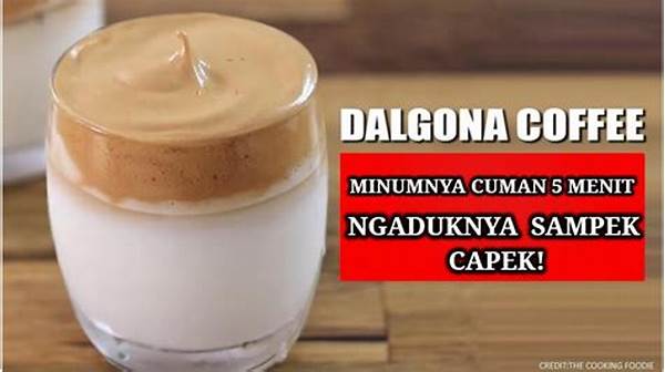 Cara Mudah Membuat Dalgona Coffee