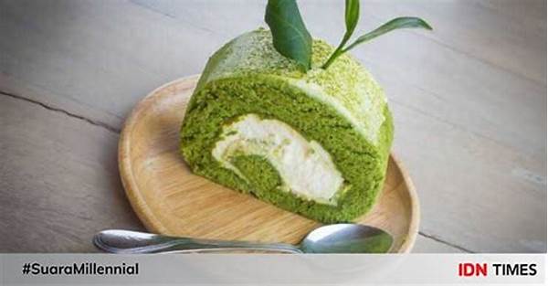 Kreasi Talam Hijau Rasa Matcha