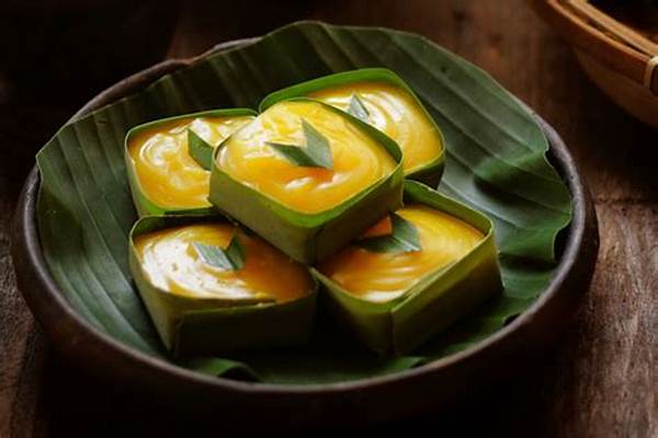 Kue Talam Matcha Lembut.