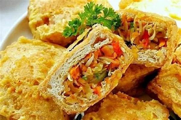 Kuliner Cemilan Tahu Isi Sayur
