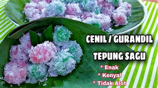 Langkah Praktis Membuat Tepung Cenil