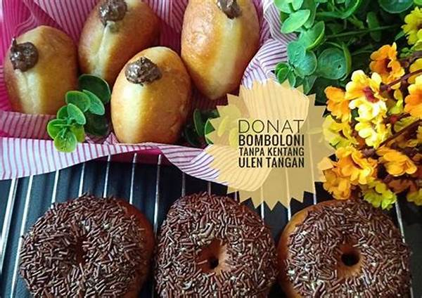 Mengisi Donat Bomboloni Tanpa Berantakan