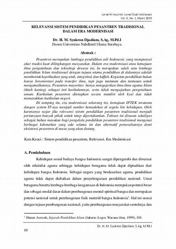 Relevansi Teknik Tradisional Di Era Inovatif