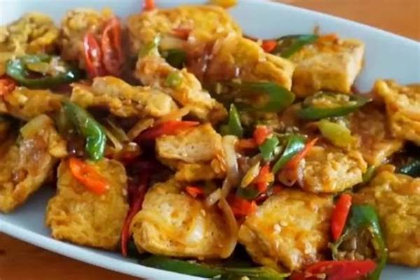 Tahu Pedas Lezat Untuk Keluarga