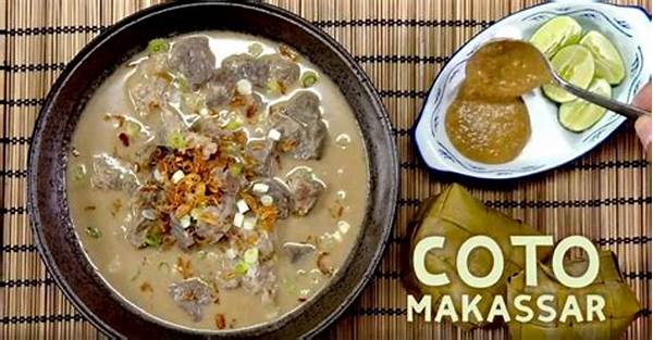 Coto Makassar Kacang Asli Tradisional