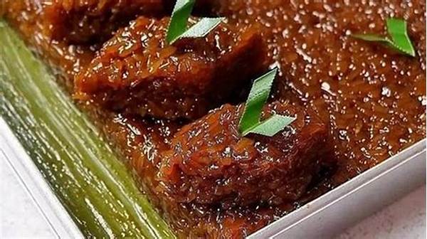 Resep Autentik Membuat Wajik Ketan
