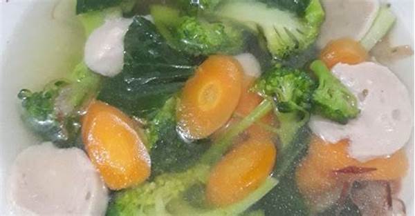 Sayur Bening Bumbu Sederhana