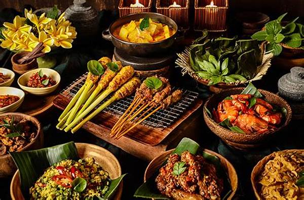 Tradisi Menghias Makanan Lokal