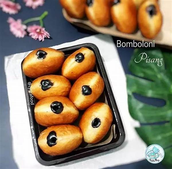 Bomboloni Tradisional Dengan Rasa Pisang