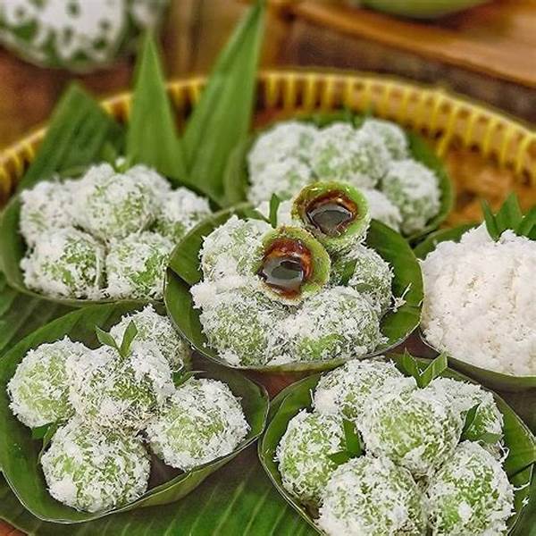 Cara Membuat Klepon Isi Gula Merah Yang Kenyal