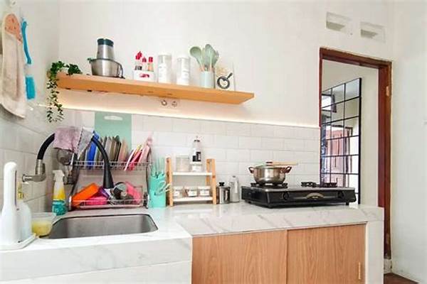 Cara Mengatur Sudut Dapur Kecil Agar Fungsional