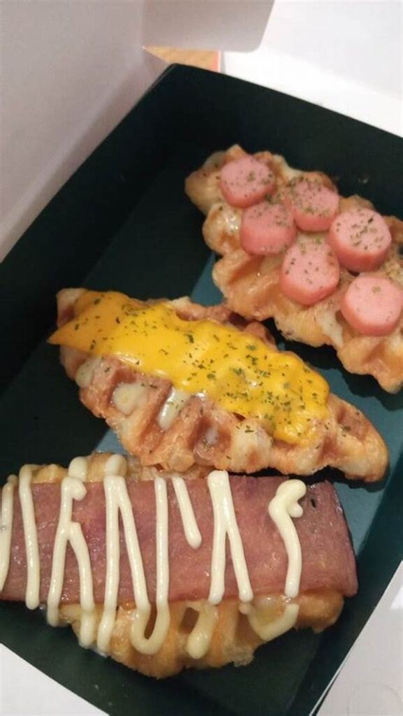 **croffle Topping Mangga Segar**