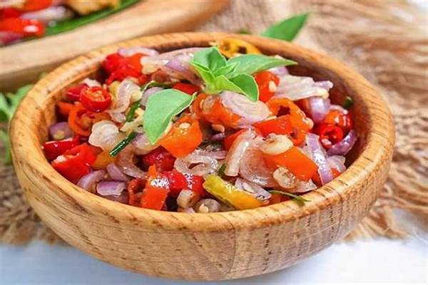 Kombinasi Sambal Matah Dan Nasi