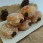 Langkah Mengisi Donat Bomboloni.