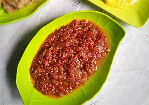 Langkah Menyajikan Sambal Goreng Tahan Lama