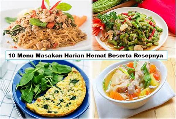 Menu Harian Hemat Dan Enak