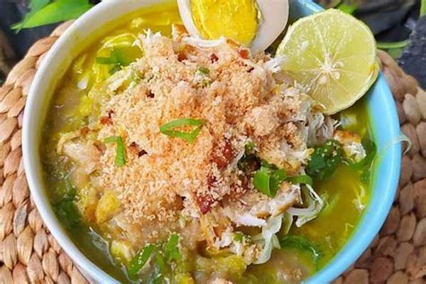 Resep Bumbu Koya Soto Lamongan