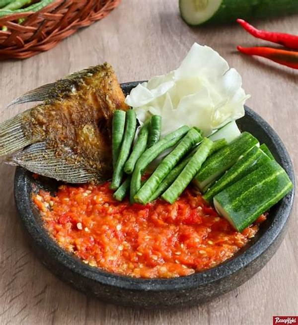 Resep Lengkap Lalapan Sambal Ulek