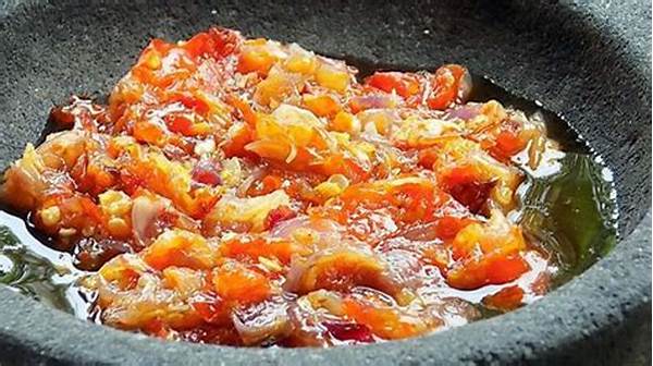 Resep Sambal Rumahan Pedas Gurih Yang Bikin Nambah