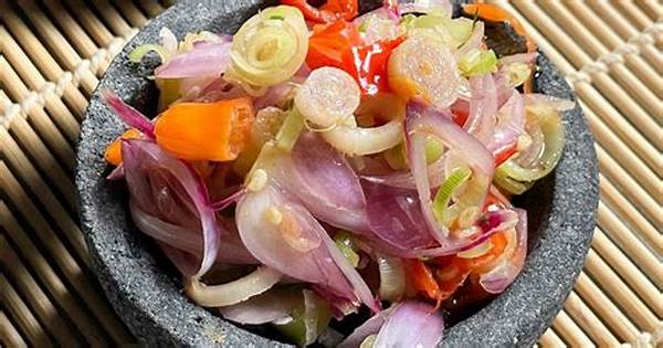 Teknik Tepat Membuat Sambal Matah