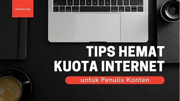 Tips Hemat Kuota Internet Untuk Anak Kos