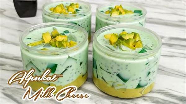 Dessert Alpukat Creamy Yang Segar Dan Mengenyangkan