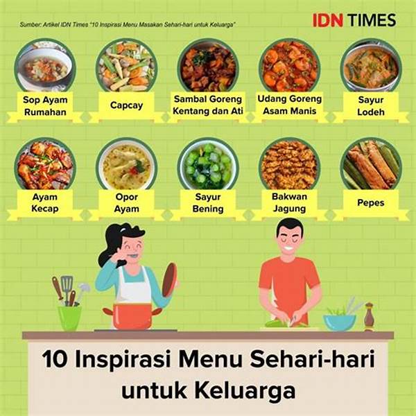 Menu Makan Harian Keluarga Yang Praktis Dan Bergizi