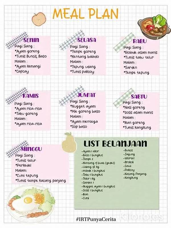 Menu Mingguan Hemat Untuk Masakan Keluarga